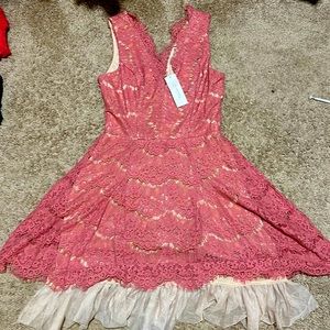 Francesa’s Rose Lace Dress